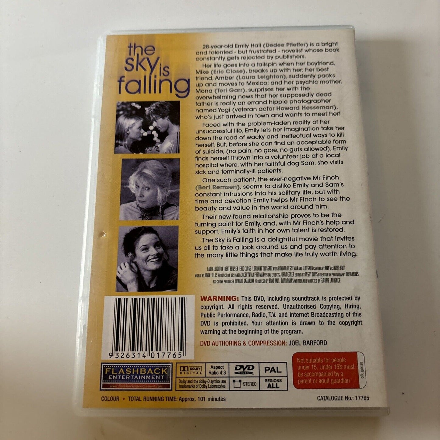 The Sky Is Falling (DVD, 1999) Dedee Pfieffer, Howard Hesseman NEW All Regions