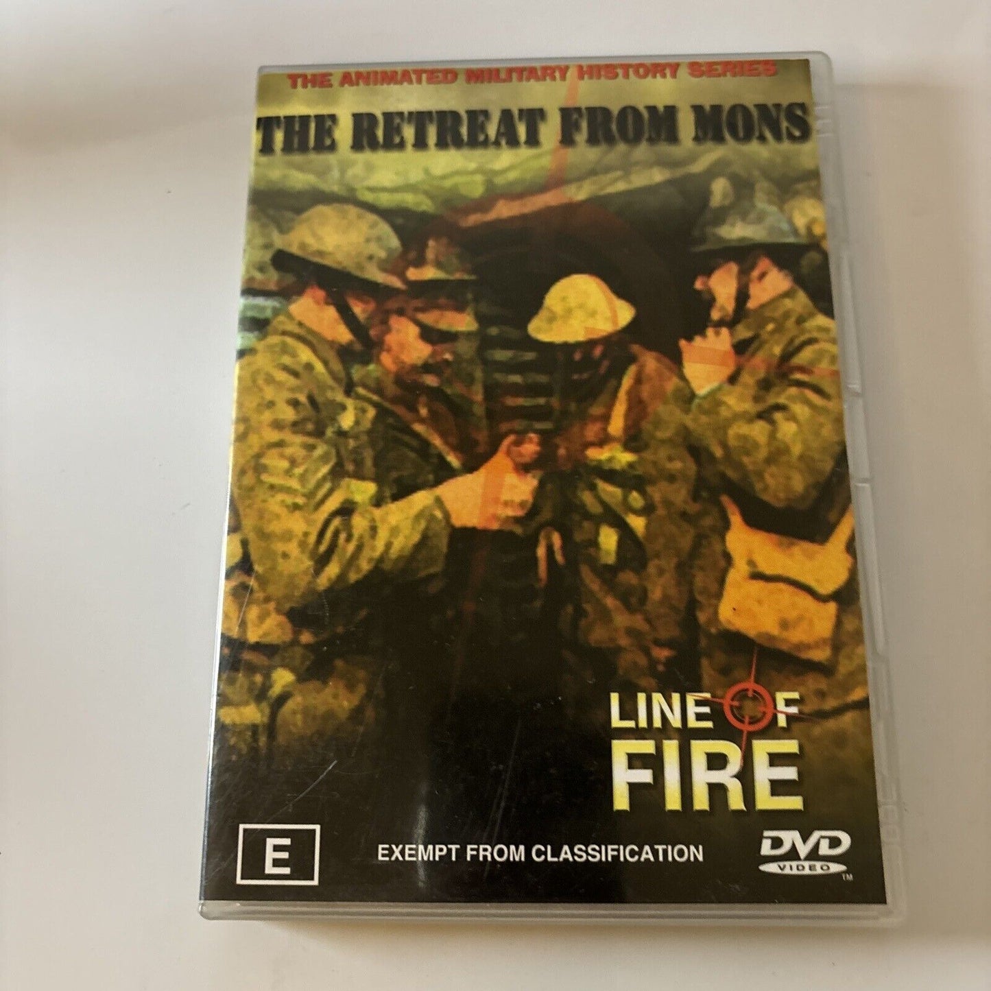 The Line Of Fire - Retreat From Mons (DVD, 2001) Region 4