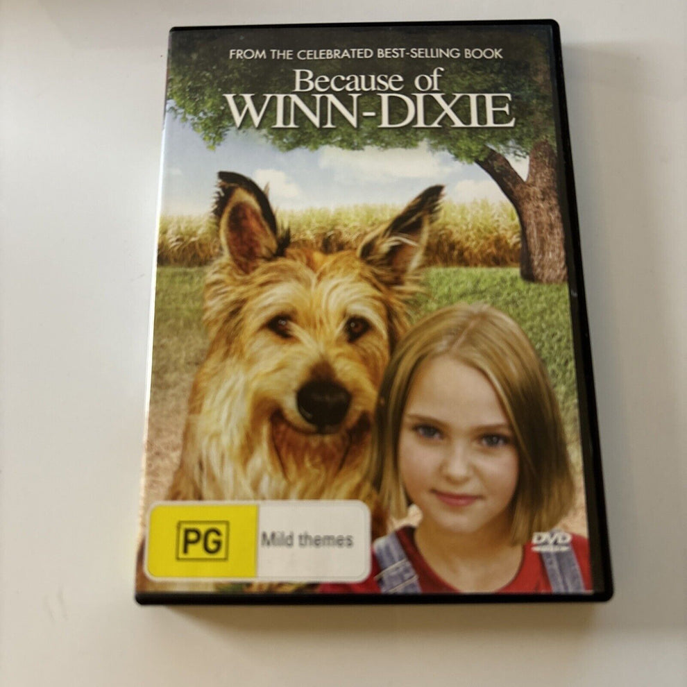 Because Of Winn-Dixie (DVD, 2005) Jeff Daniels, Anna Sophia Robb Regio ...