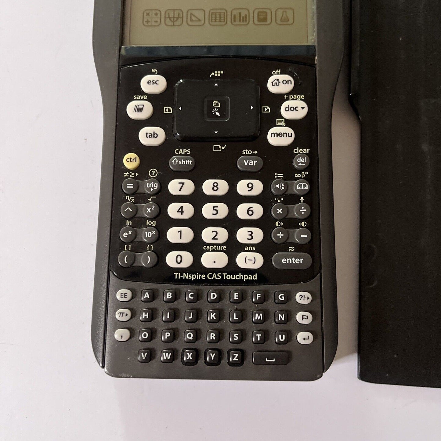 Texas Instruments Ti-nspire Cas *Works But Missing Lithium Battery & Lid*