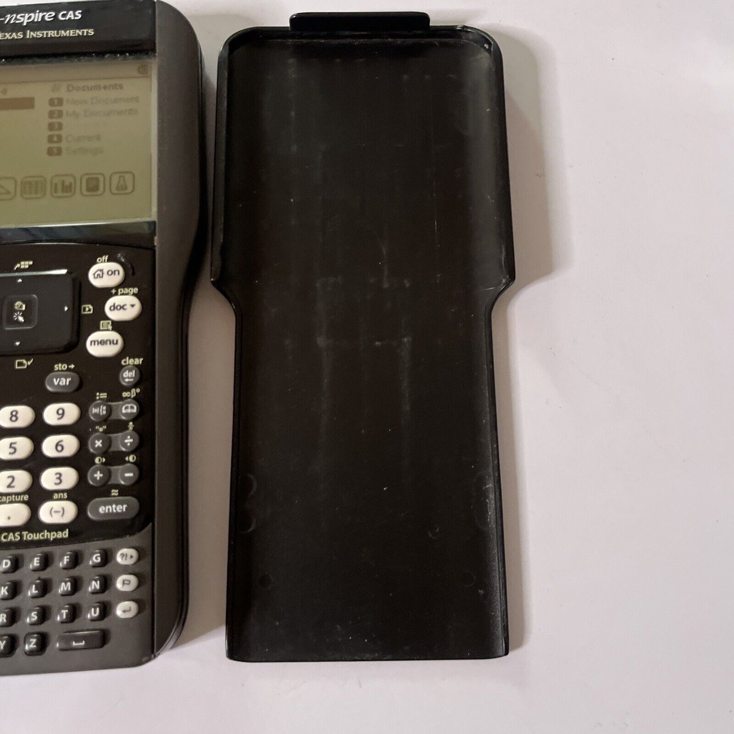 Texas Instruments Ti-nspire Cas *Works But Missing Lithium Battery & Lid*