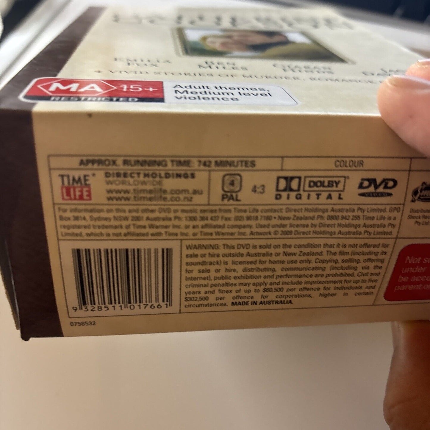 Catherine Cookson :Collector's Edition - Volume 4 (DVD, 1994, 5-Disc) Region 4