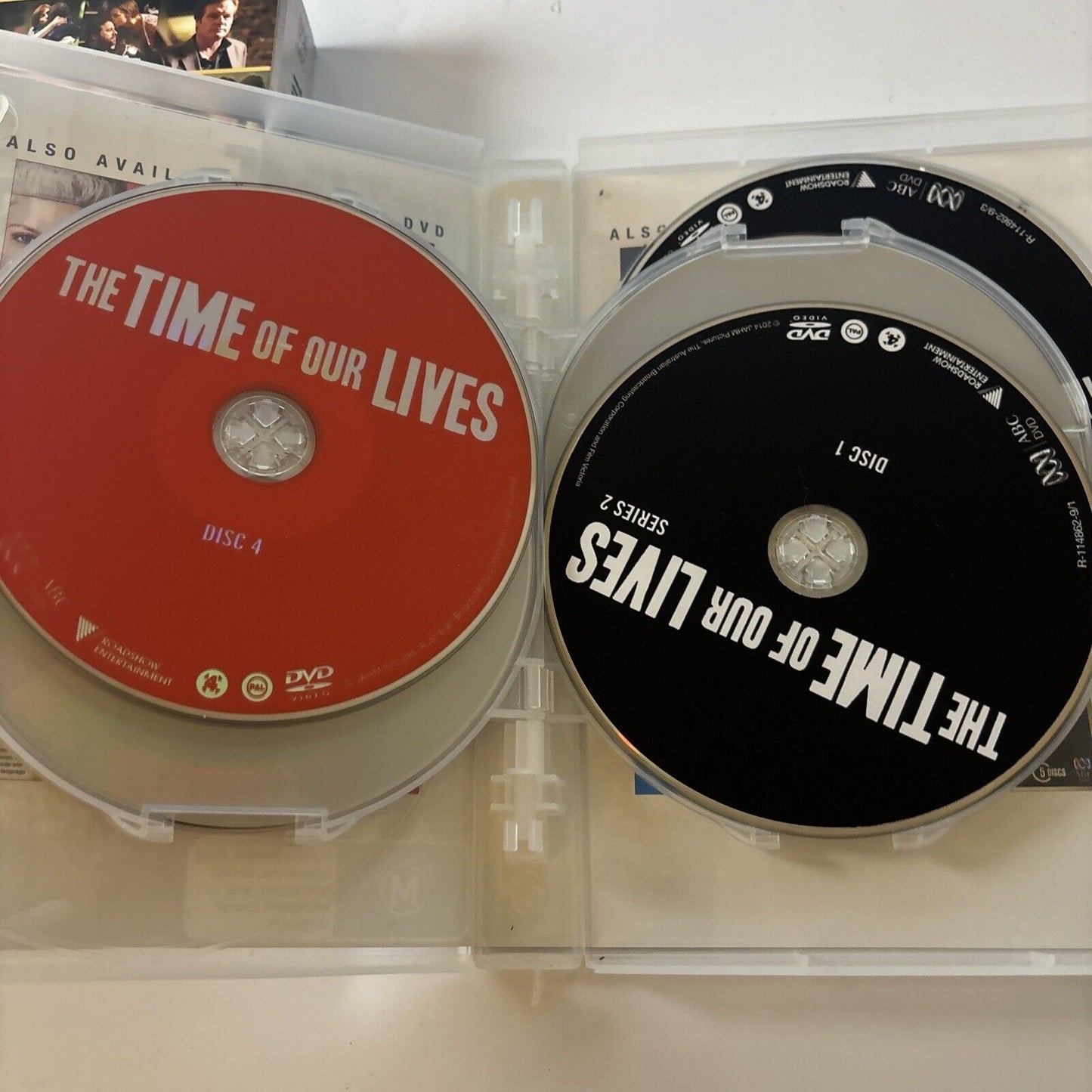 The Time Of Our Lives : Season 1 & 2 (DVD, 2014, 7-Disc) Justine Clarke Region 4