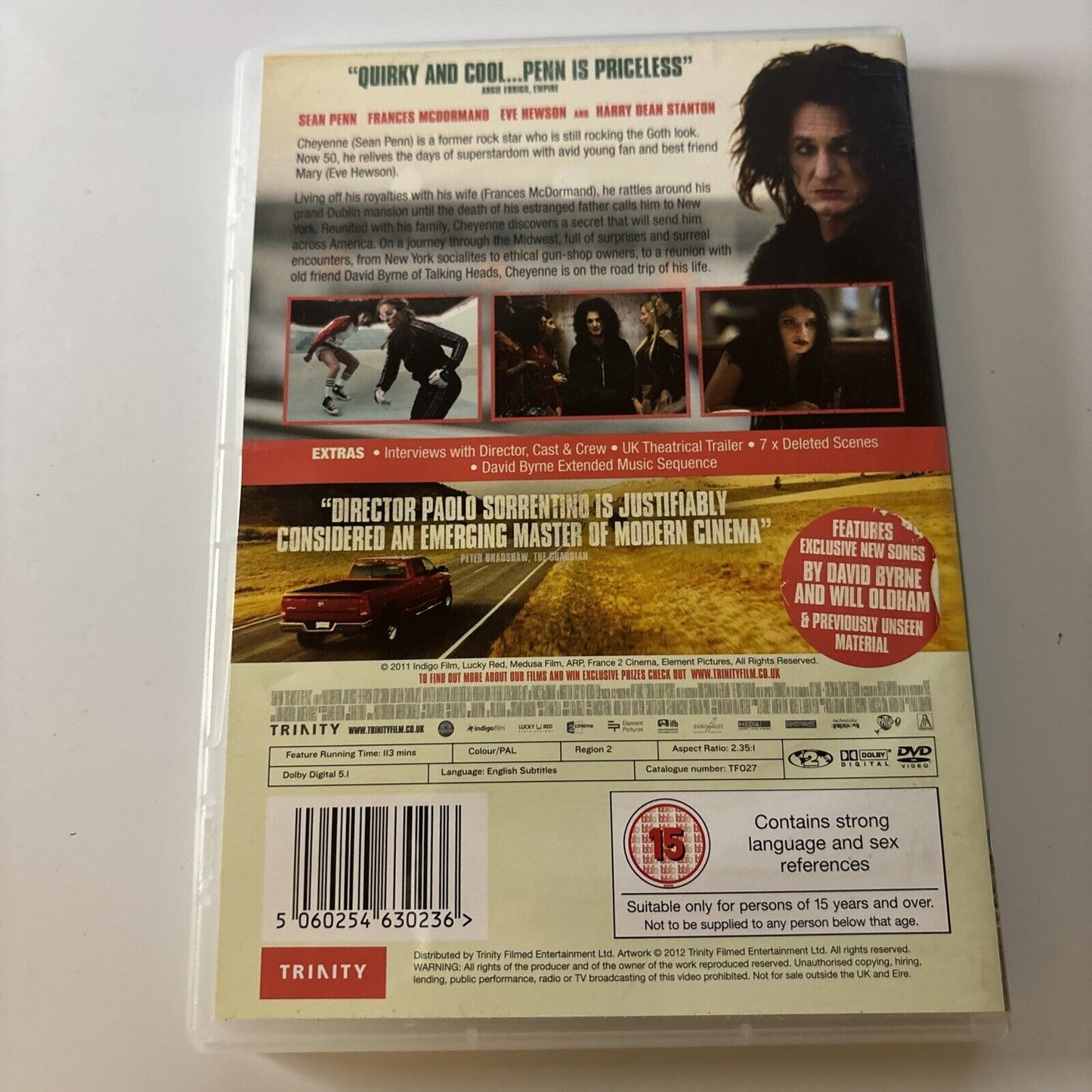 This Must Be The Place (DVD, 2012) Sean Penn NEW Region 2