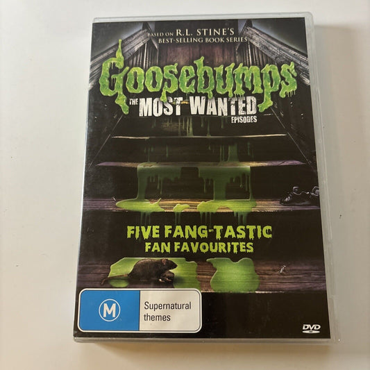 Goosebumps - The Most Wanted Episodes (DVD, 1998) Ryan Gosling Region 4
