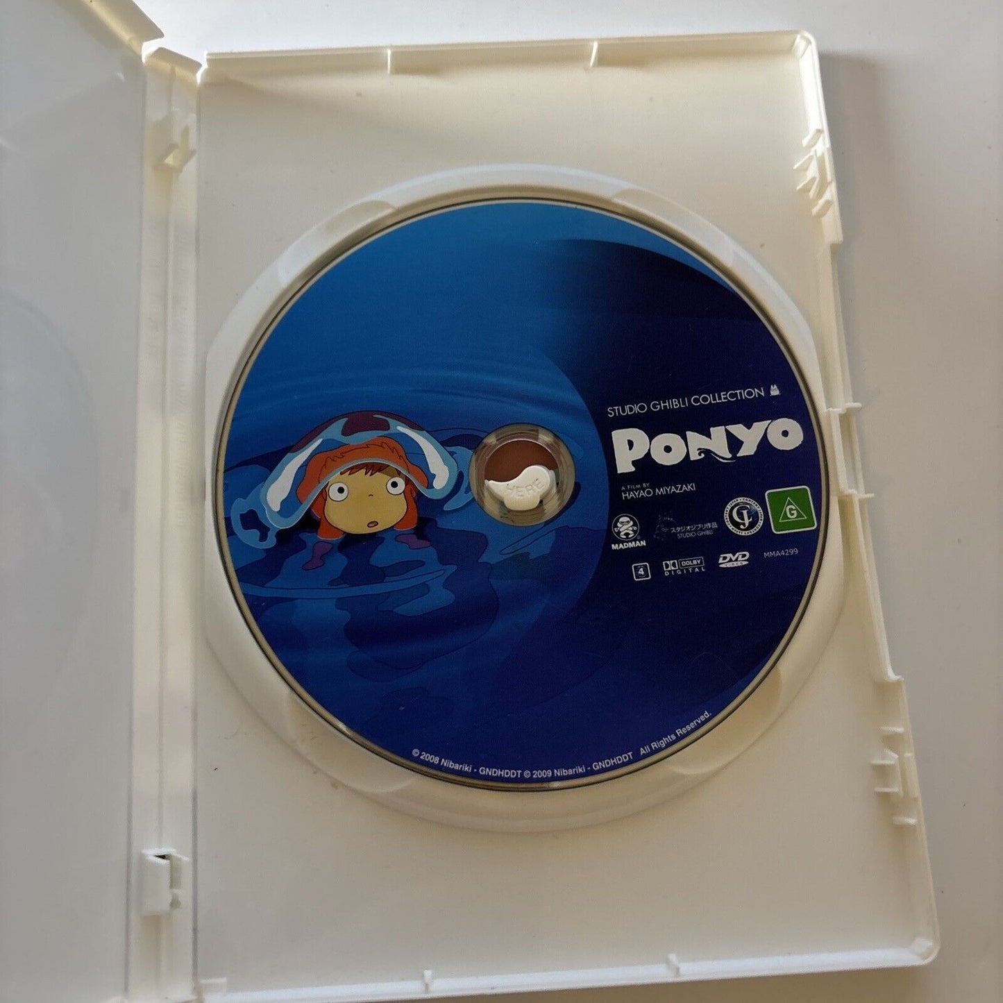 Ponyo (DVD, 2007)  Hayao Miyazaki, Studio Ghibli Region 4