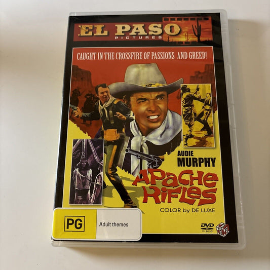 Apache Rifles (DVD, 1964) Audie Murphy NEW All Regions