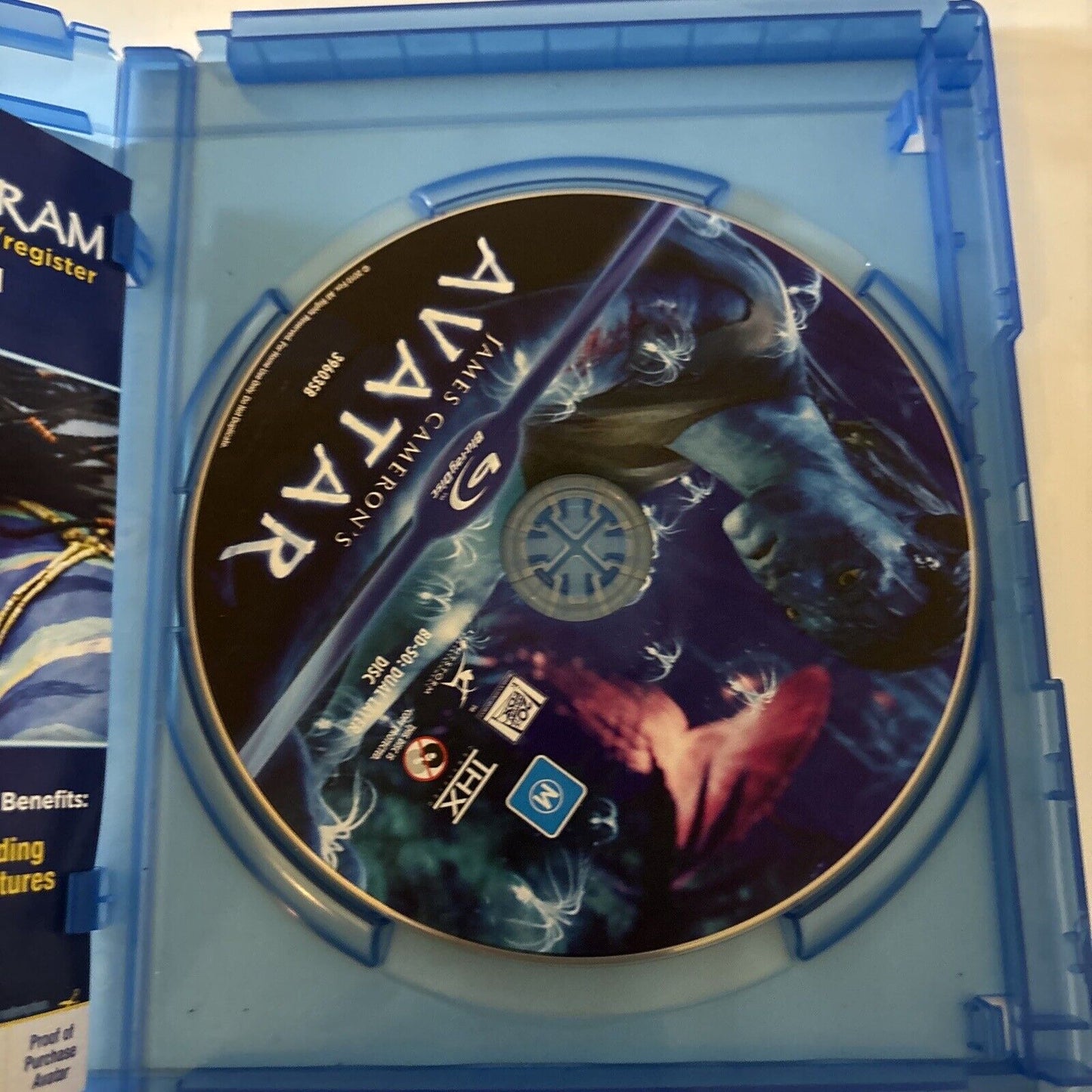 Avatar (Blu-ray, 2009)  Sam Worthington, Sigourney Weaver  Region B