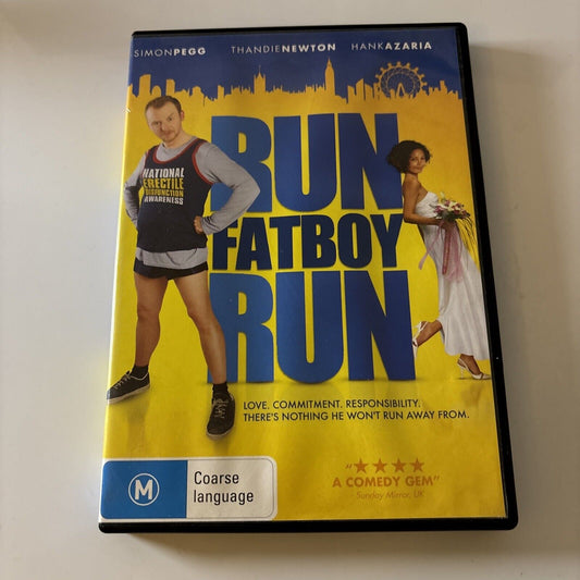 Run Fat Boy Run (DVD, 2007) Thandie Newton, Simon Pegg Region 4