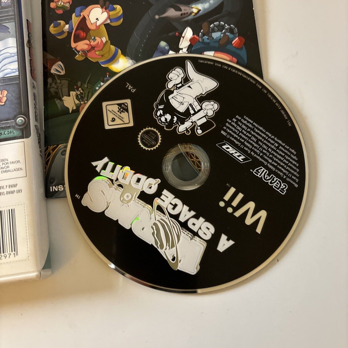 Worms - A Space Oddity - Nintendo Wii - With Manual PAL