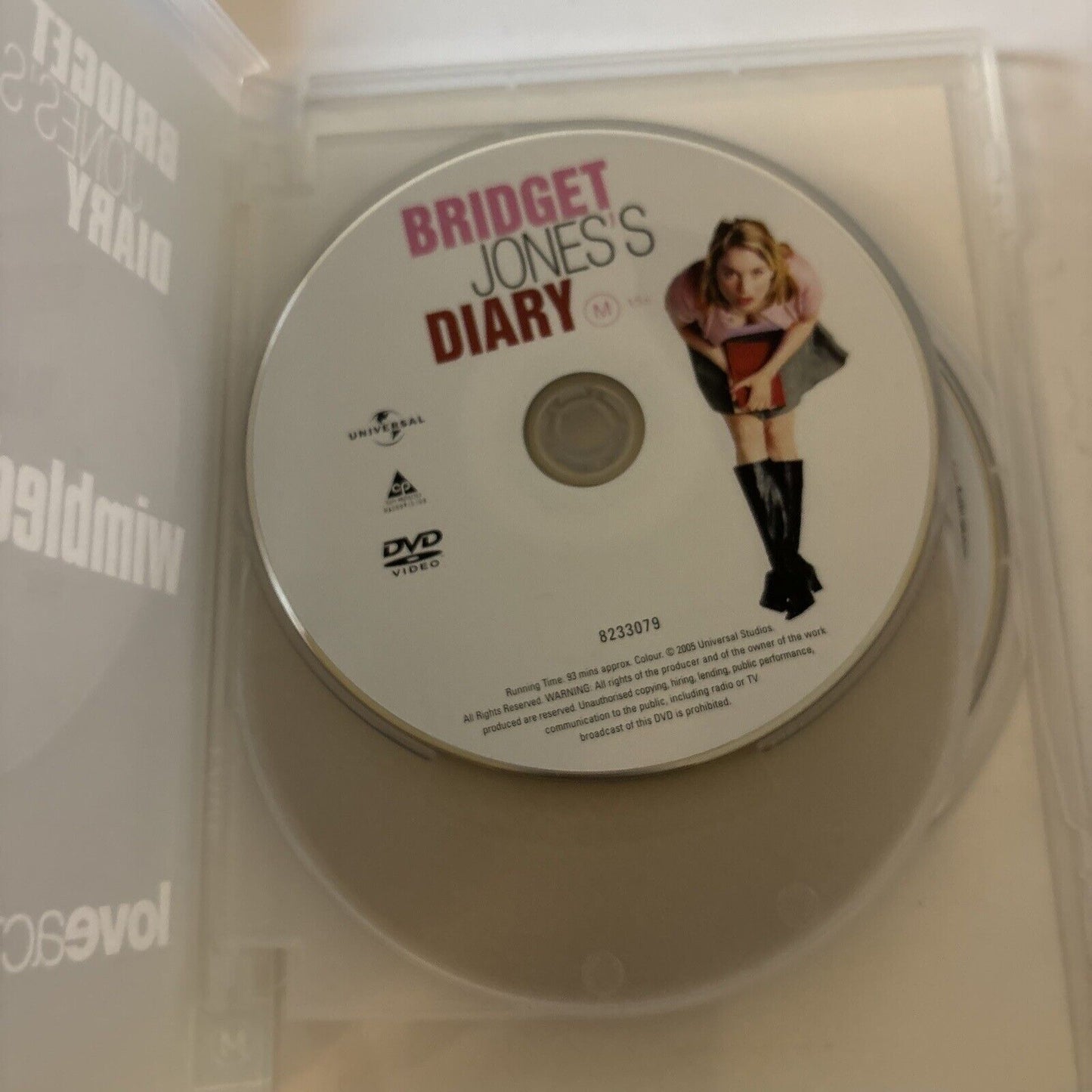 Love Actually / Wimbledon / Bridget Jones's Diary (DVD, 2003) Region 4 &2