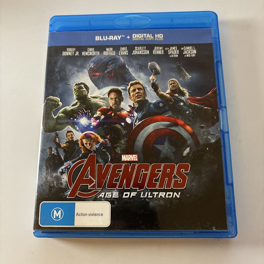 Avengers - Age Of Ultron (Blu-ray, 2015) Robert Downey Jr., All Regions