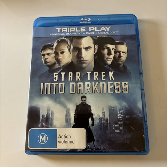 Star Trek - Into Darkness (Blu-ray + DVD, 2013, 2-Disc) Region B