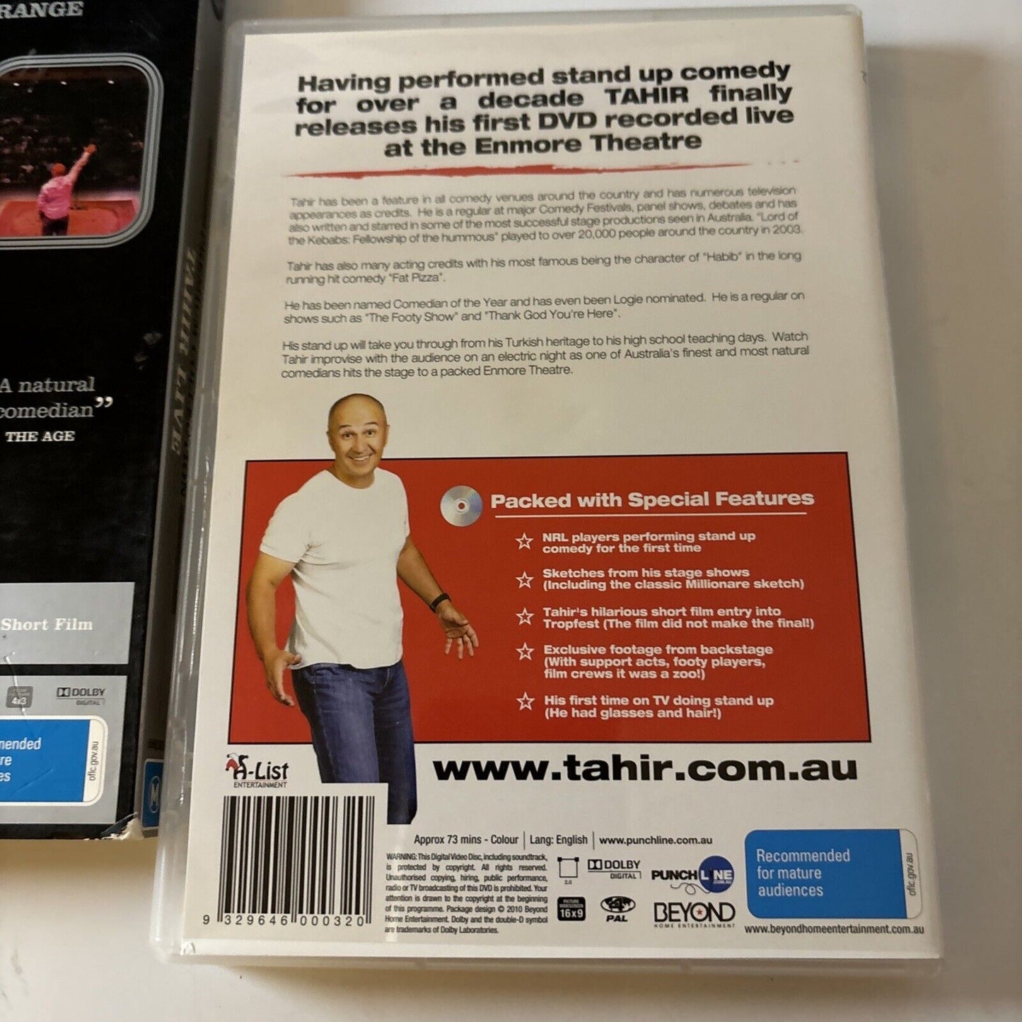 *Signed Copy* Tahir - Tahir Live (DVD, 2010) Region 4