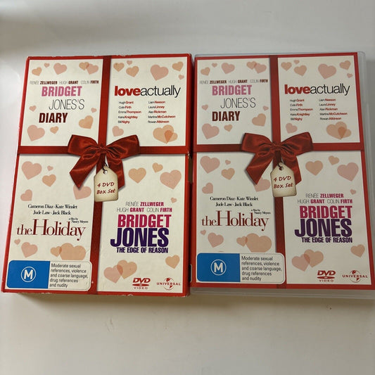 Bridget Jones's Diary & Edge Of Reason / Love Actually / The Holiday DVD Region4