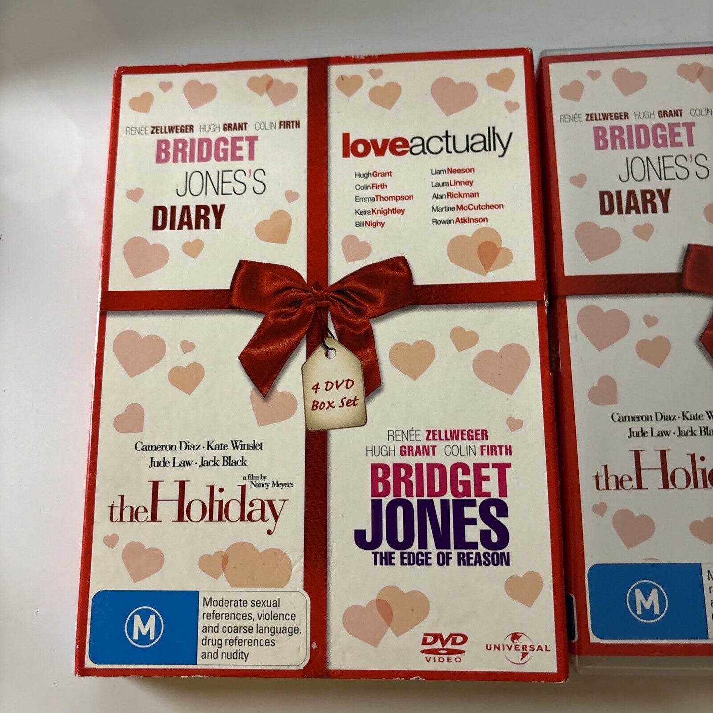 Bridget Jones's Diary & Edge Of Reason / Love Actually / The Holiday DVD Region4