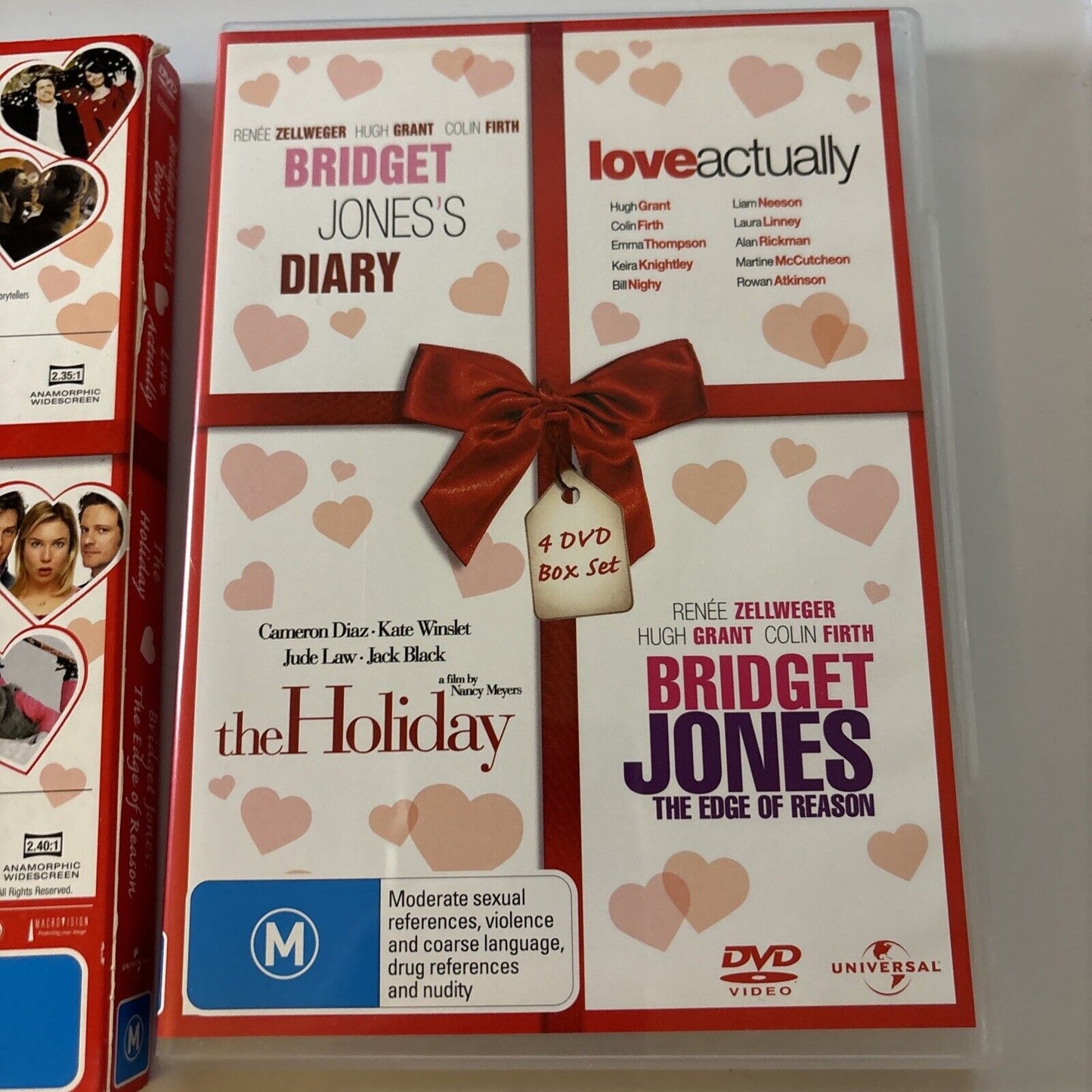Bridget Jones's Diary & Edge Of Reason / Love Actually / The Holiday DVD Region4