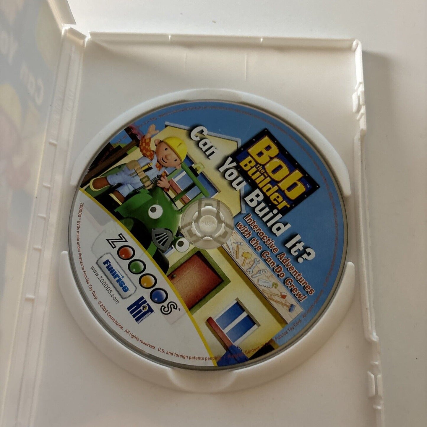 Bob The Builder ZOOOOS Bilingual Interactive DVD System All Regions