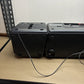 Sanyo MW235F Stereo Double Cassette Recorder Radio *Tape Has Static Sound*