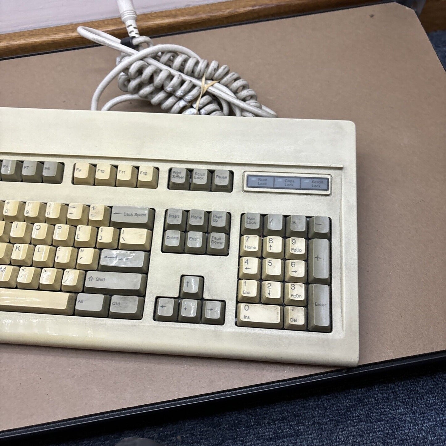 Vintage NEC APC-H4100E Mechanical Keyboard 5-Pin DIN