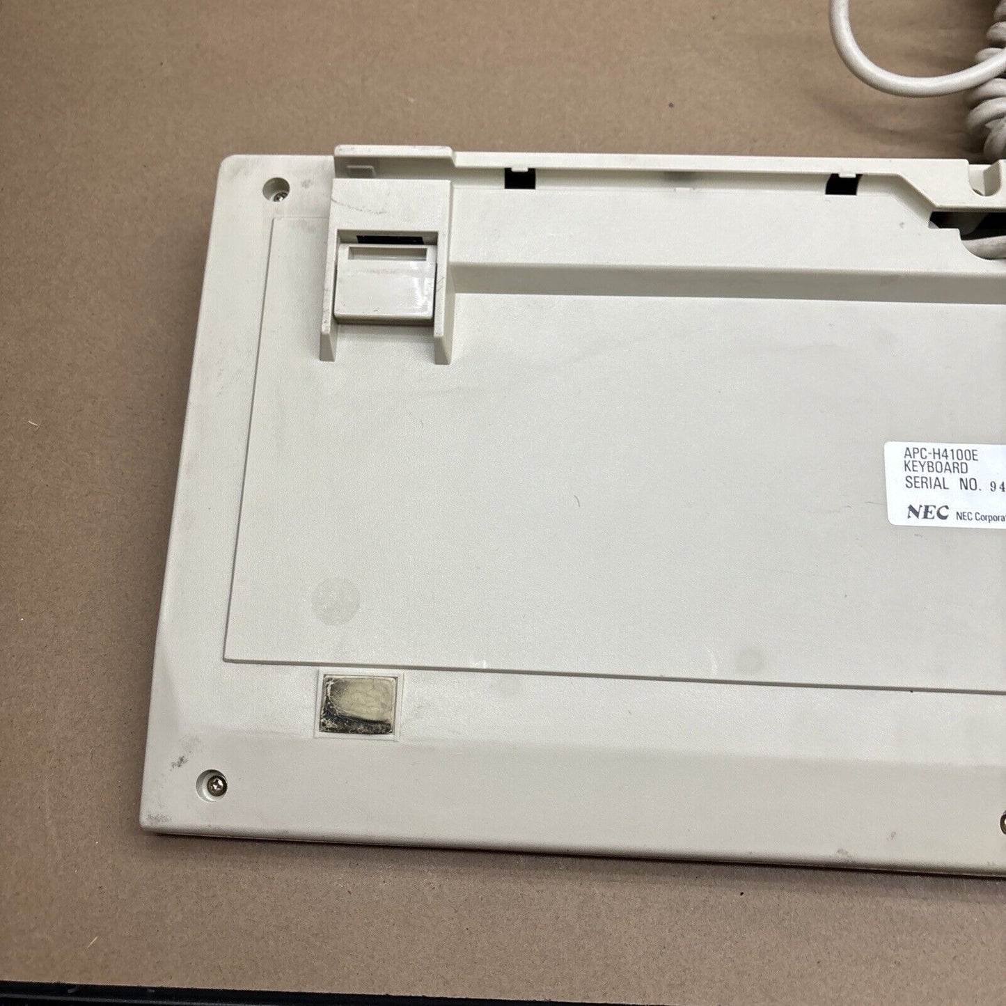 Vintage NEC APC-H4100E Mechanical Keyboard 5-Pin DIN