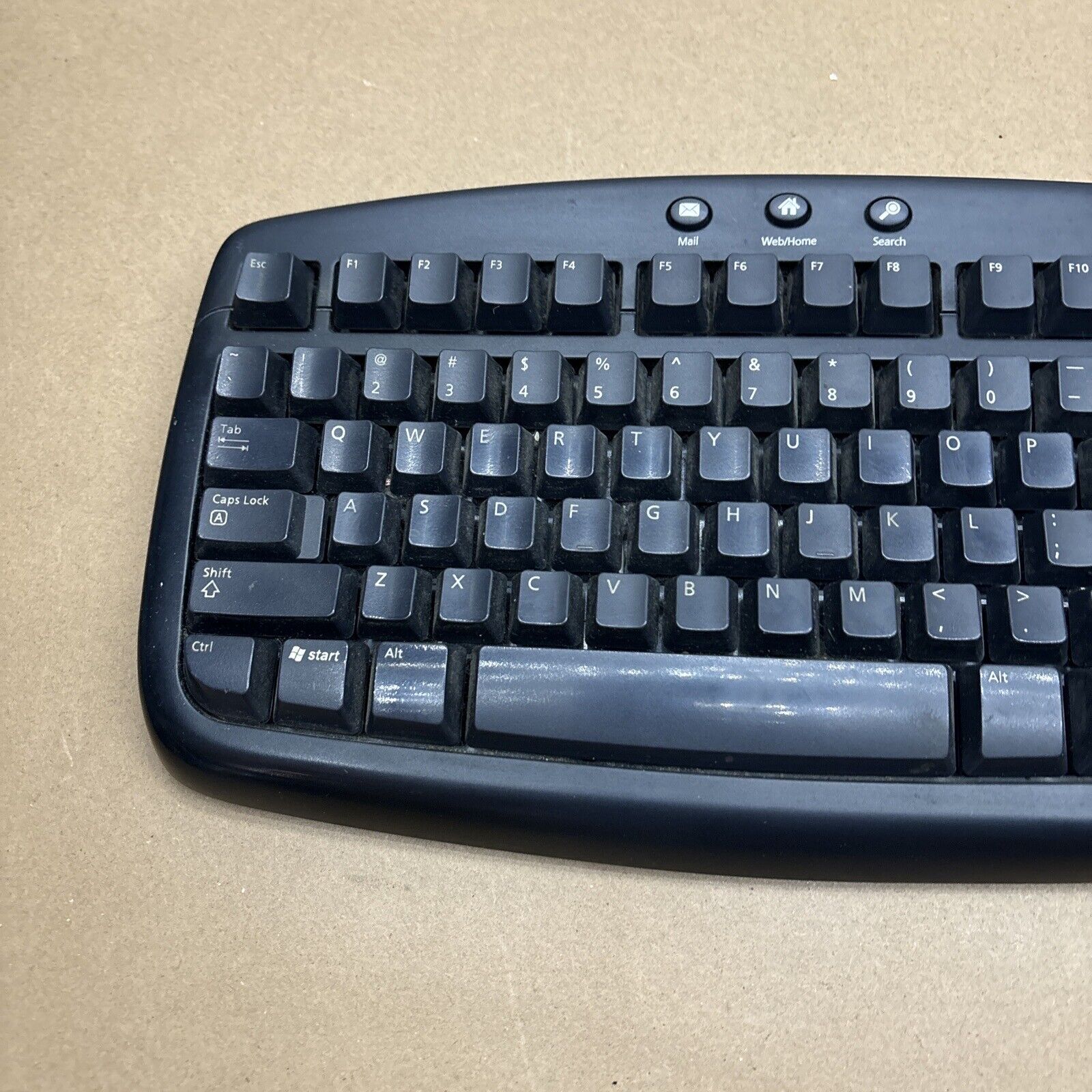Microsoft Basic Keyboard 1.0A PS/2 Keyboard – Retro Unit