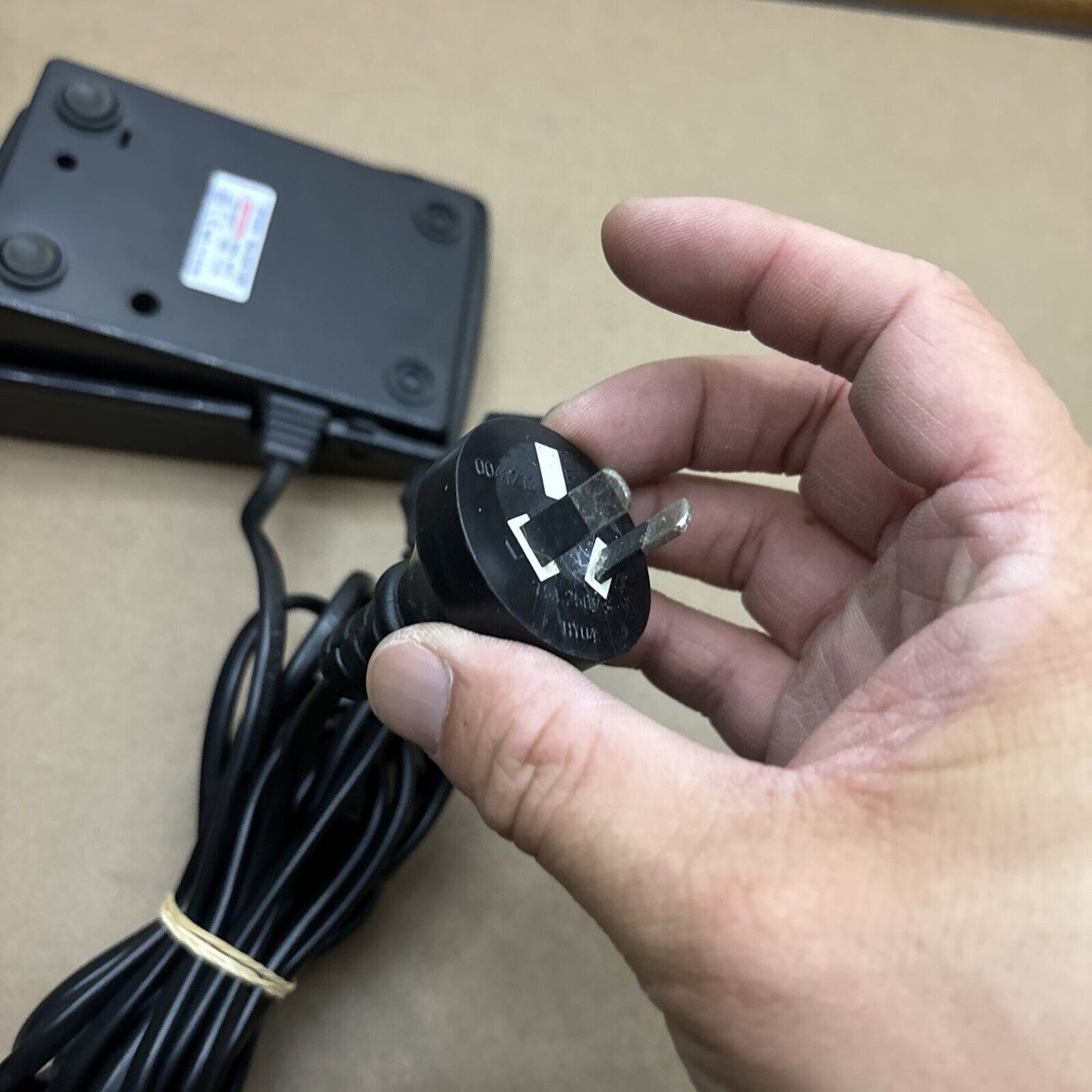 Ajegon Speed Adjustor Pedal Controller Model HKT17 200-240v For Sewing Machine