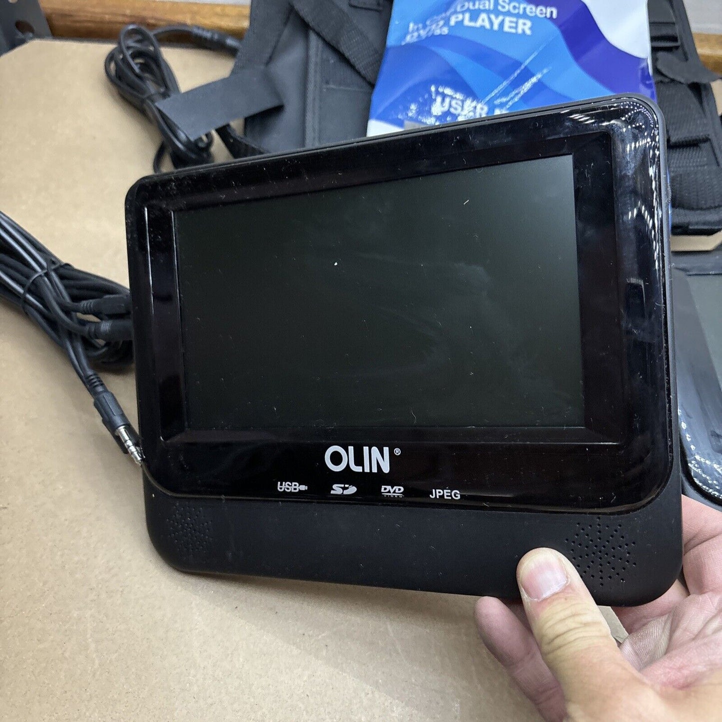 Olin 7" Portable DVD Player PD-7755 Dual Screen Region 4