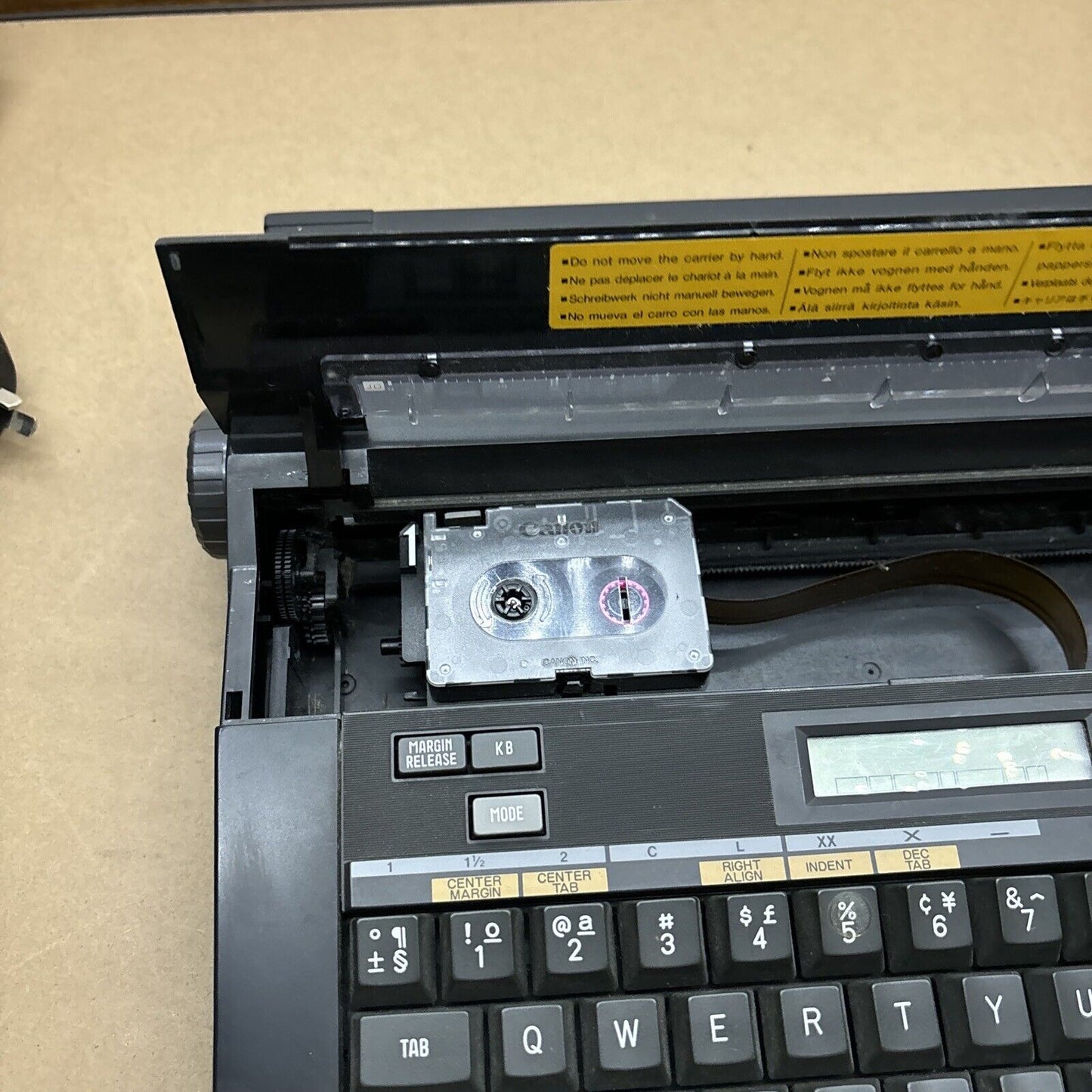 Canon TypeStar 3 Electronic Typewriter