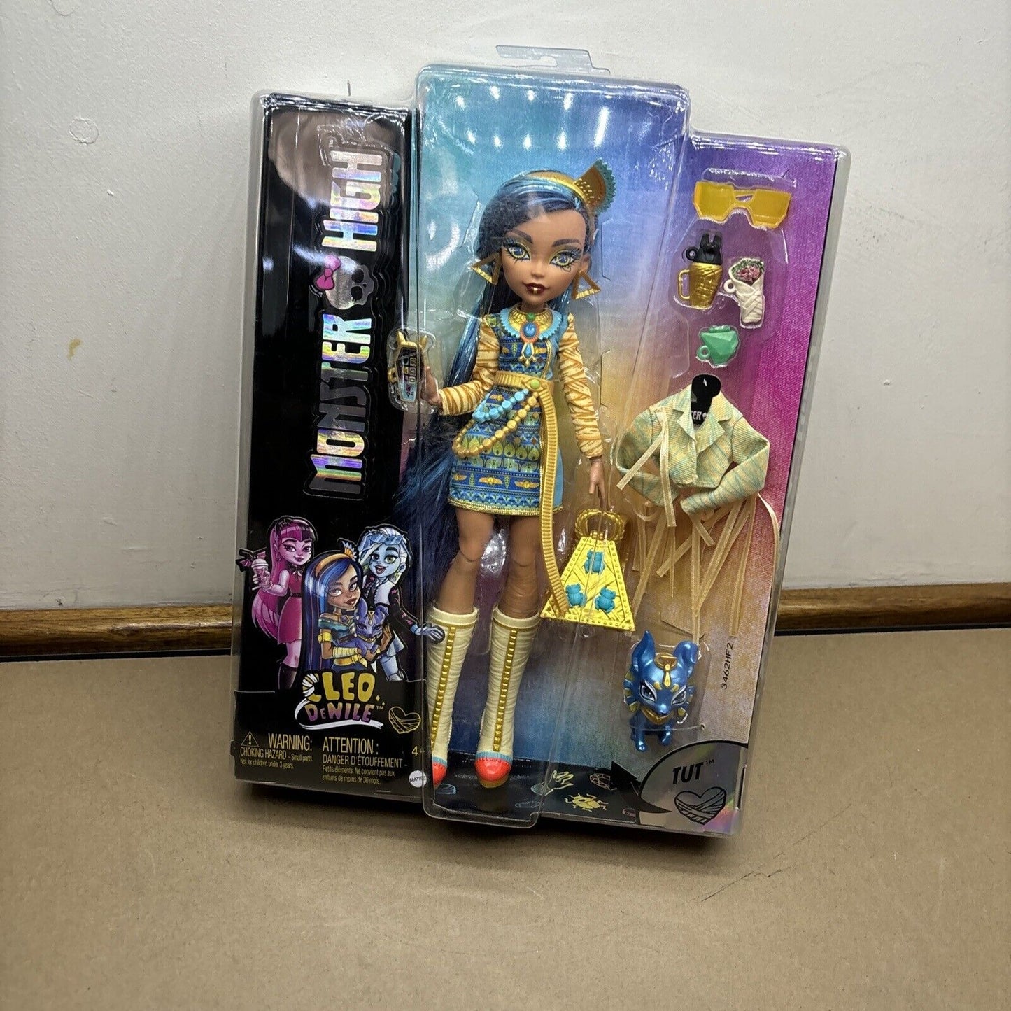 Monster High Cleo De Nile Doll 9" Mattel 2022 NEW