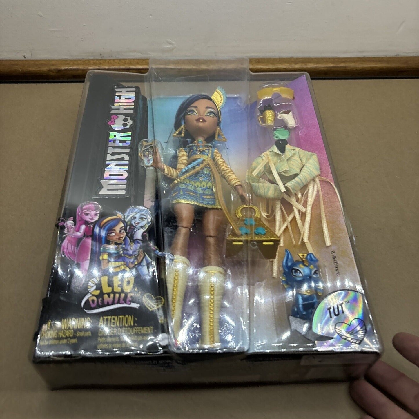 Monster High Cleo De Nile Doll 9" Mattel 2022 NEW