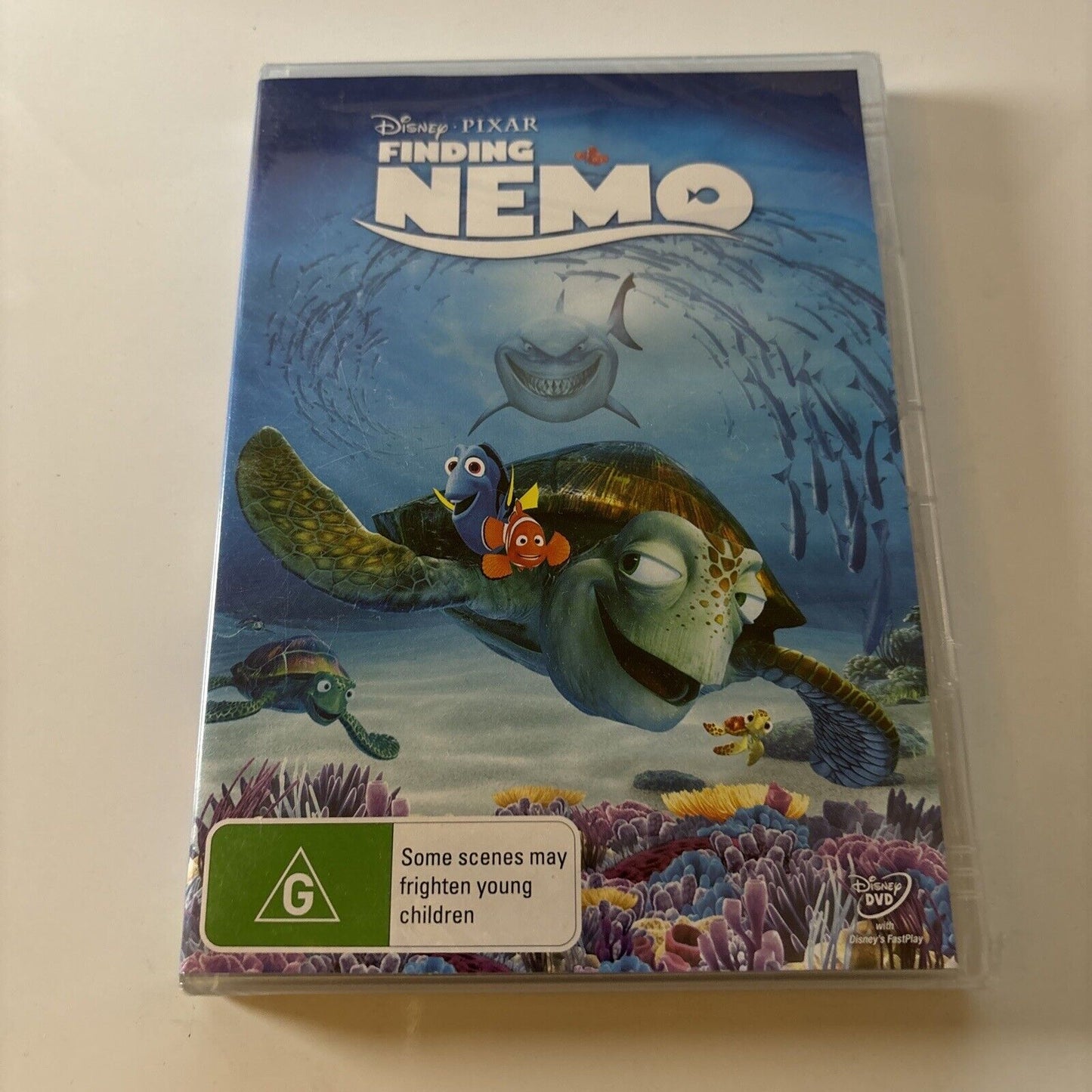 Finding Nemo (DVD, 2003) Geoffrey Rush, Ellen DeGeneres Region 4 *New Sealed*