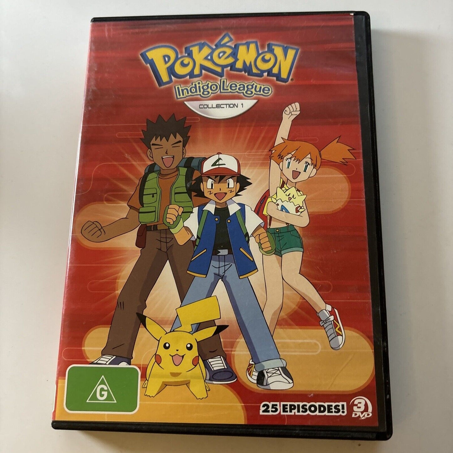 Pokemon - Indigo League : Collection 1 (DVD, 2012, 3-Disc) Region 4