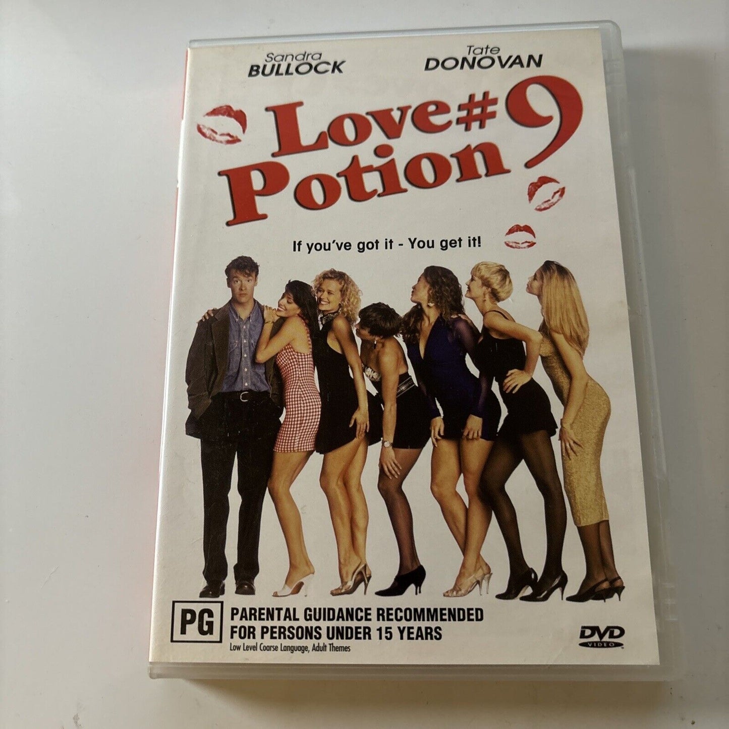 Love Potion No. 9 (DVD, 1992) Anne Bancroft, Sandra Bullock NEW Region 4