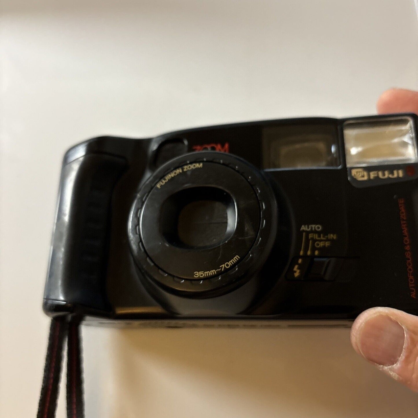 Fuji Zoom Cardia 700 Date Film Camera *Flash Not Working*