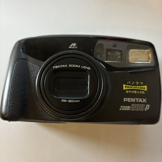 Pentax Zoom 280P Panorama Film Camera *Lens Error - For Parts Or Repair*