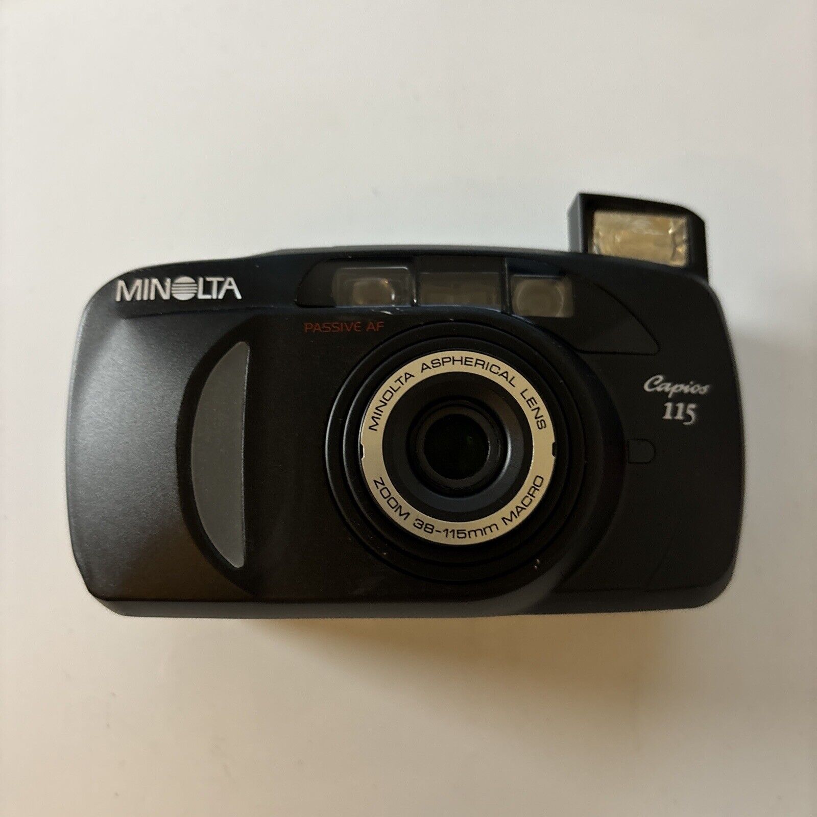 Minolta Capios 115 Film Camera *Flash Not Working* – Retro Unit