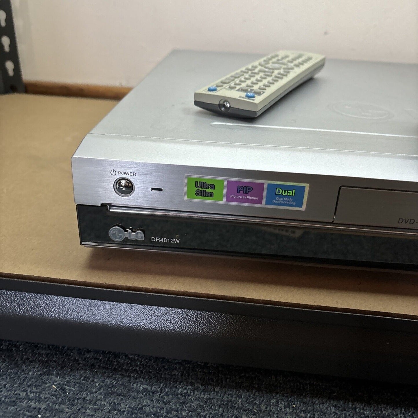 LG DVD Player Recorder DR4812W With Remote Region 4