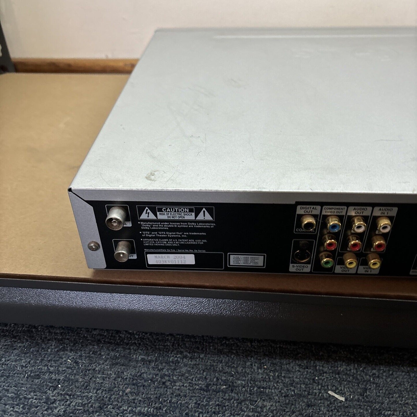 LG DVD Player Recorder DR4812W With Remote Region 4