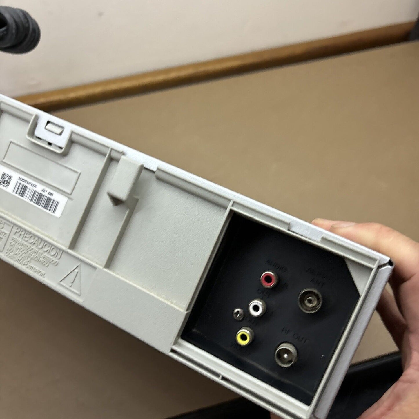 LG VHS VCR Player Recorder 6-Heads NTSC PAL Playback Gc990W with Remote