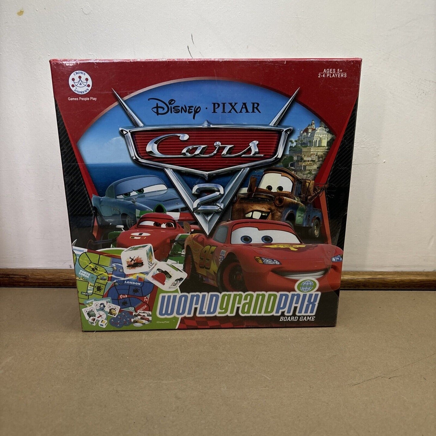 Disney Pixar Cars 2 World GrandPrix Board Game *New Sealed*