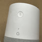 Google Home Smart Speaker and Home Assistant - White Slate