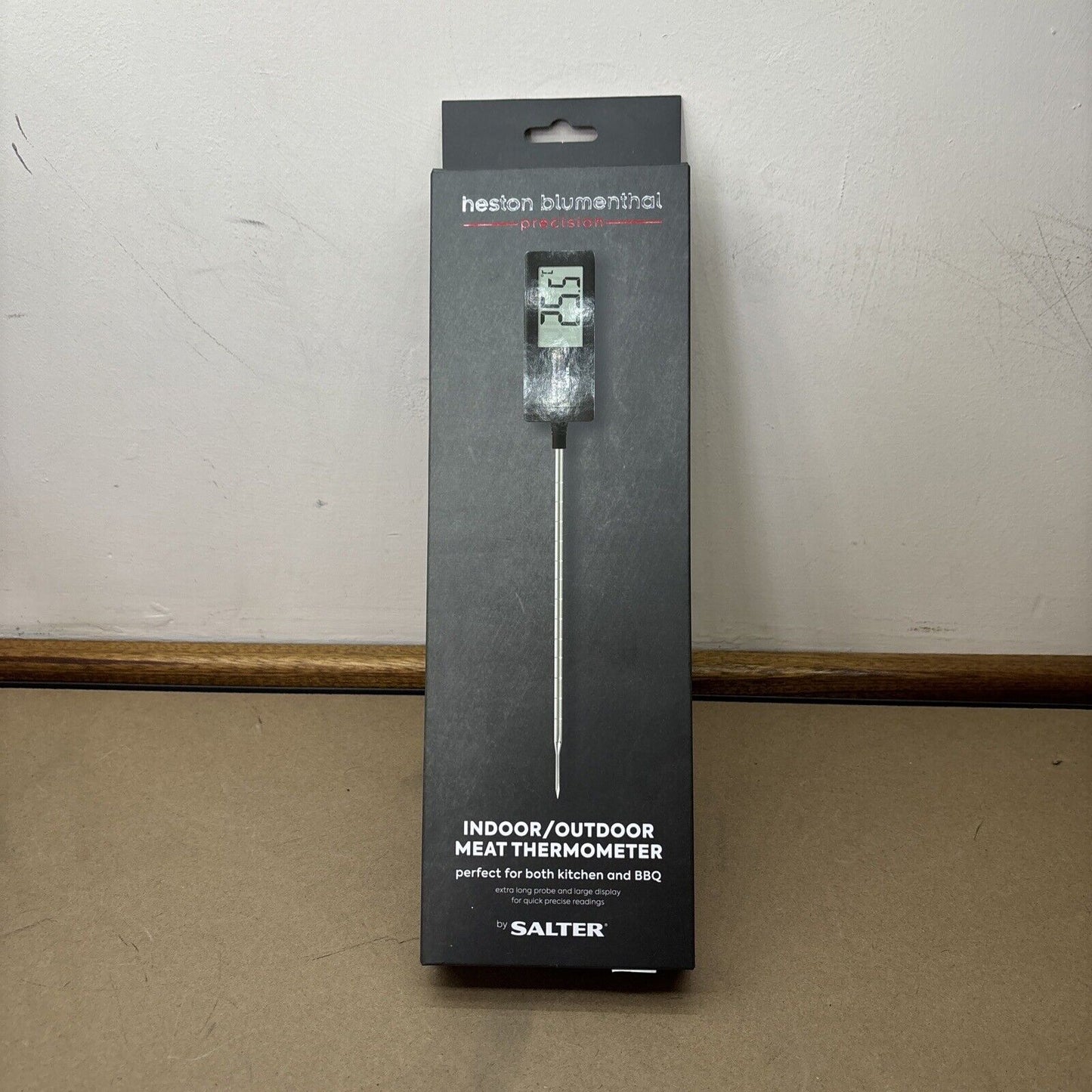 Heston Blumenthal Precision Indoor Outdoor Meat Thermometer For Kitchen & BBQ