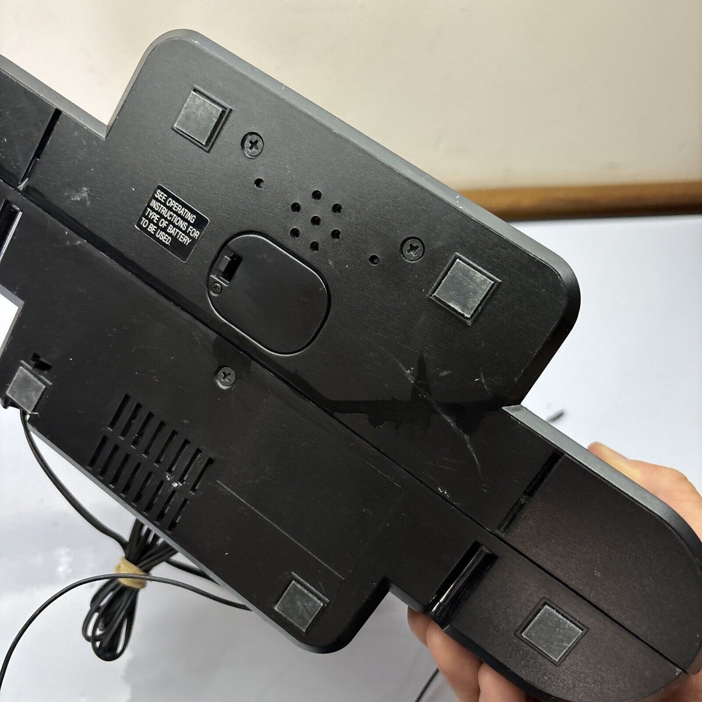 Sony Dream Machine Alarm Clock Radio AM/FM With 30-pin iPod Dock ICF-C1iPMK2