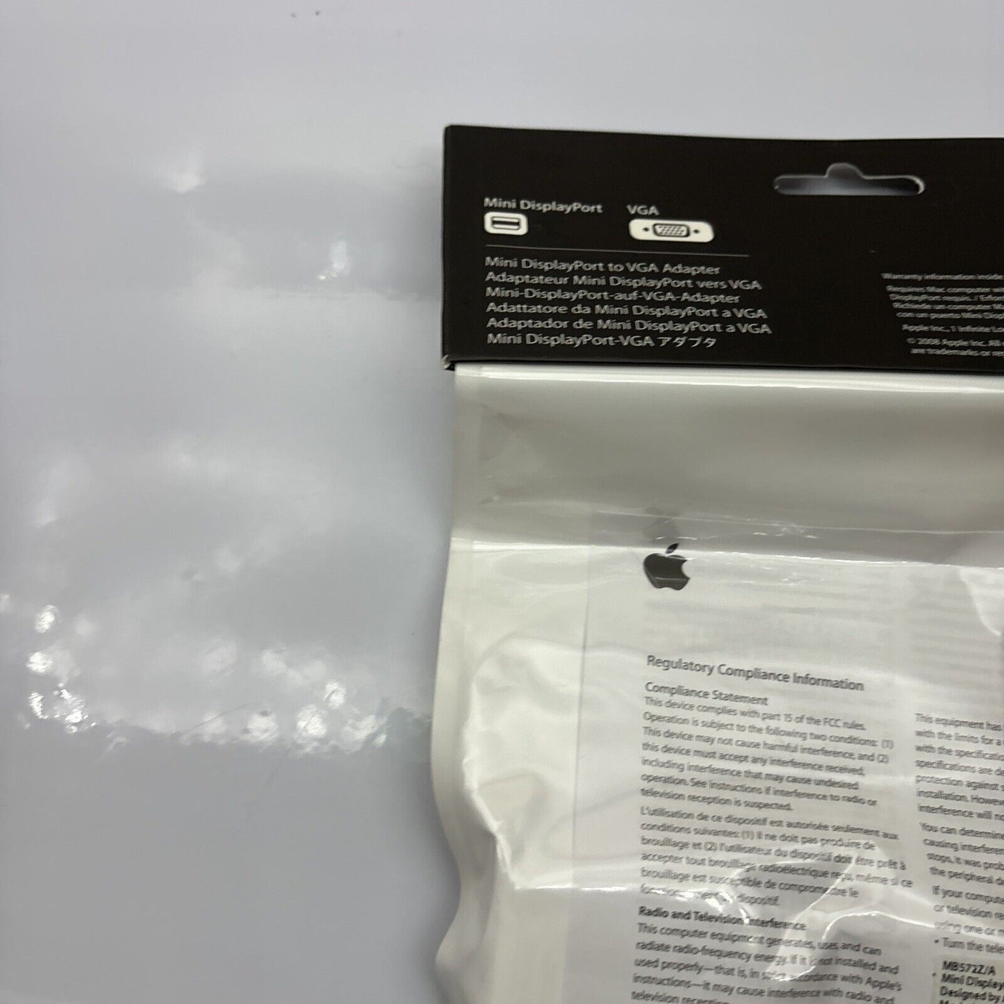 Apple Mini DisplayPort to VGA Adapter - MB572Z/B