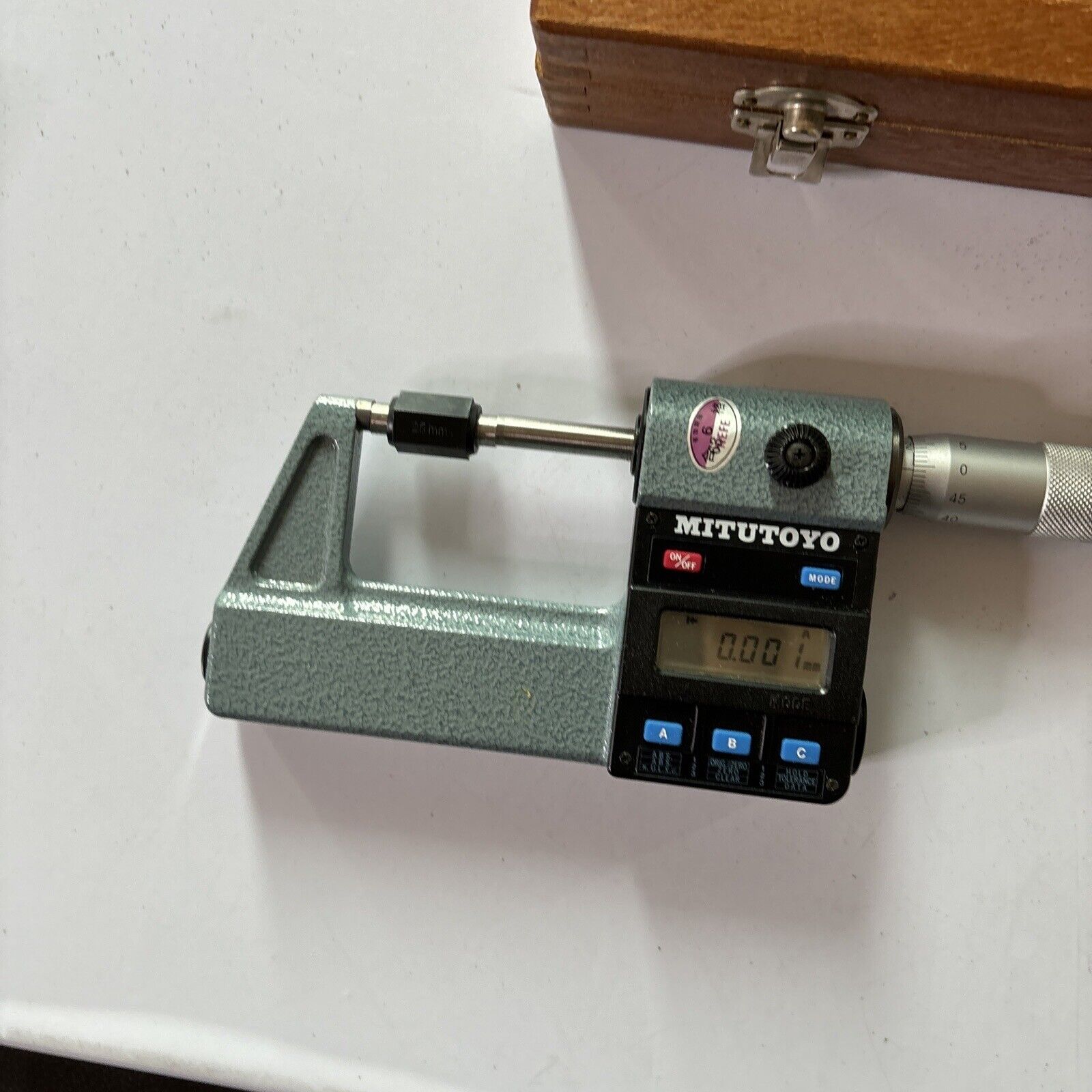 Mitutoyo Digimatic Micrometer MD-50M 25-50mm 0.001mm 293 Mitutoyo Digimatic Micrometer MD-50M 25-50mm 0.001mm 293
