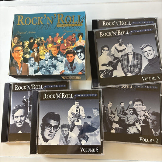 Rock And Roll Complete Original Artists & Hits Vol 1-5 (CD, 1997, 5-Disc)