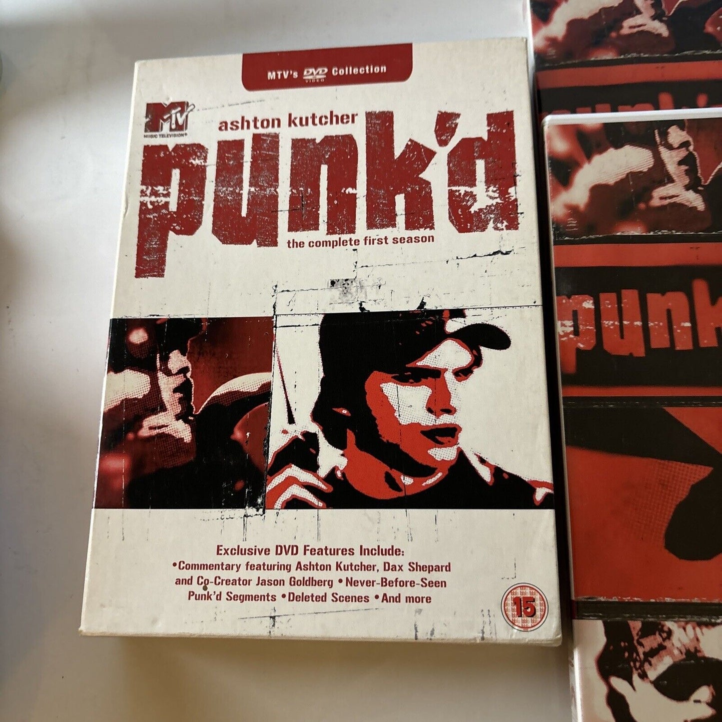 Ashton Kutcher: Punk'd - Season 1 (DVD, 2004, 2-Disc) Region 2