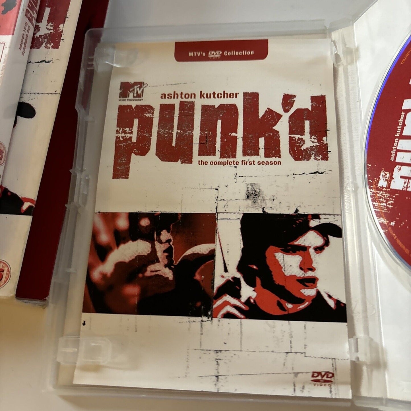 Ashton Kutcher: Punk'd - Season 1 (DVD, 2004, 2-Disc) Region 2