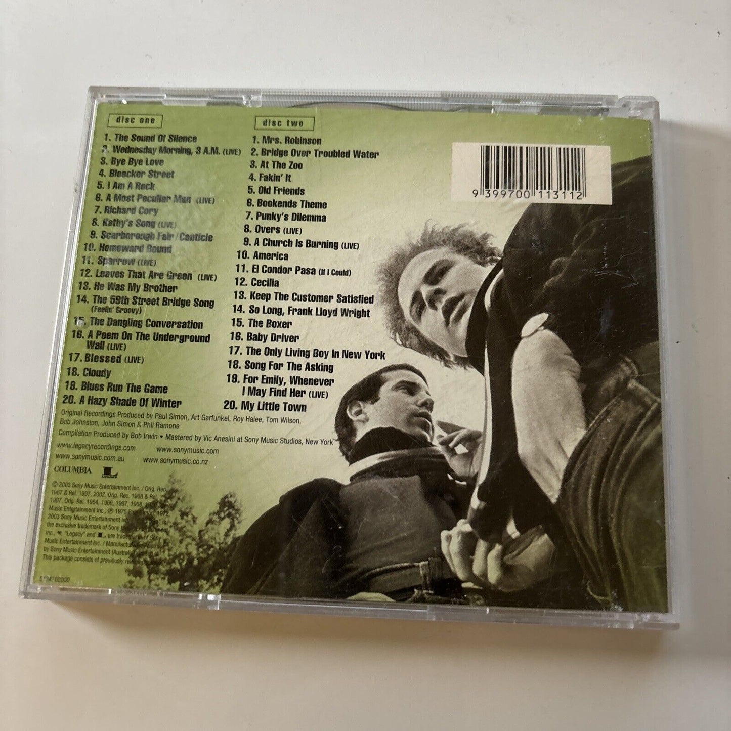 Simon & Garfunkel - The Essential Simon & Garfunkel (CD, 2003, 2-Disc)